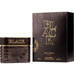 Maison Asrar Black 100 ml – мъжки парфюм с грейпфрут, канела и тонка боб