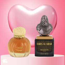 Комбо Свети Валентин - Maison Asrar Vanilla Voyage & Faris Al Arab 2x100 ml