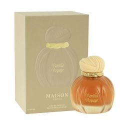 Maison Asrar Vanilla Voyage 100 ml – луксозен ванилов парфюм от Дубай с кехлибар и мускус