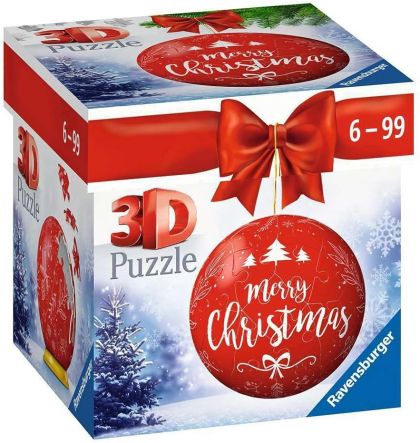 Ravensburger 3D Пъзел -Merry Christmas - 56 части