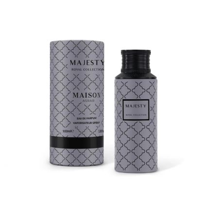 Maison Asrar Majesty 100 ml – луксозен ориенталски парфюм с грейпфрут, ирис и амбъргрис