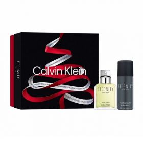 Calvin Klein  Eternity M Set - EdT 100 ml + deo spray 150 ml