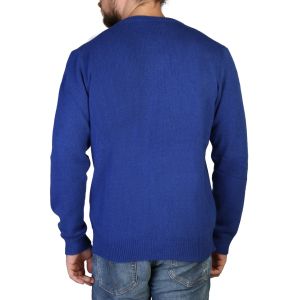 100% Cashmere Пуловер, в синьо