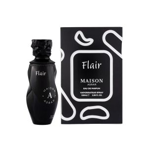 Maison Asrar Flair 100 ml – модерен унисекс парфюм с кафе, тамян и амбра от Дубай