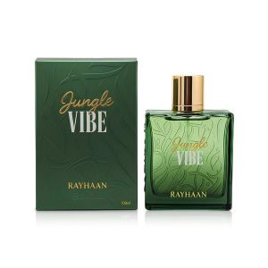 Rayhaan Jungle Vibe 100 ml – зелен унисекс парфюм със смокиня, зелени листа и дървесна база